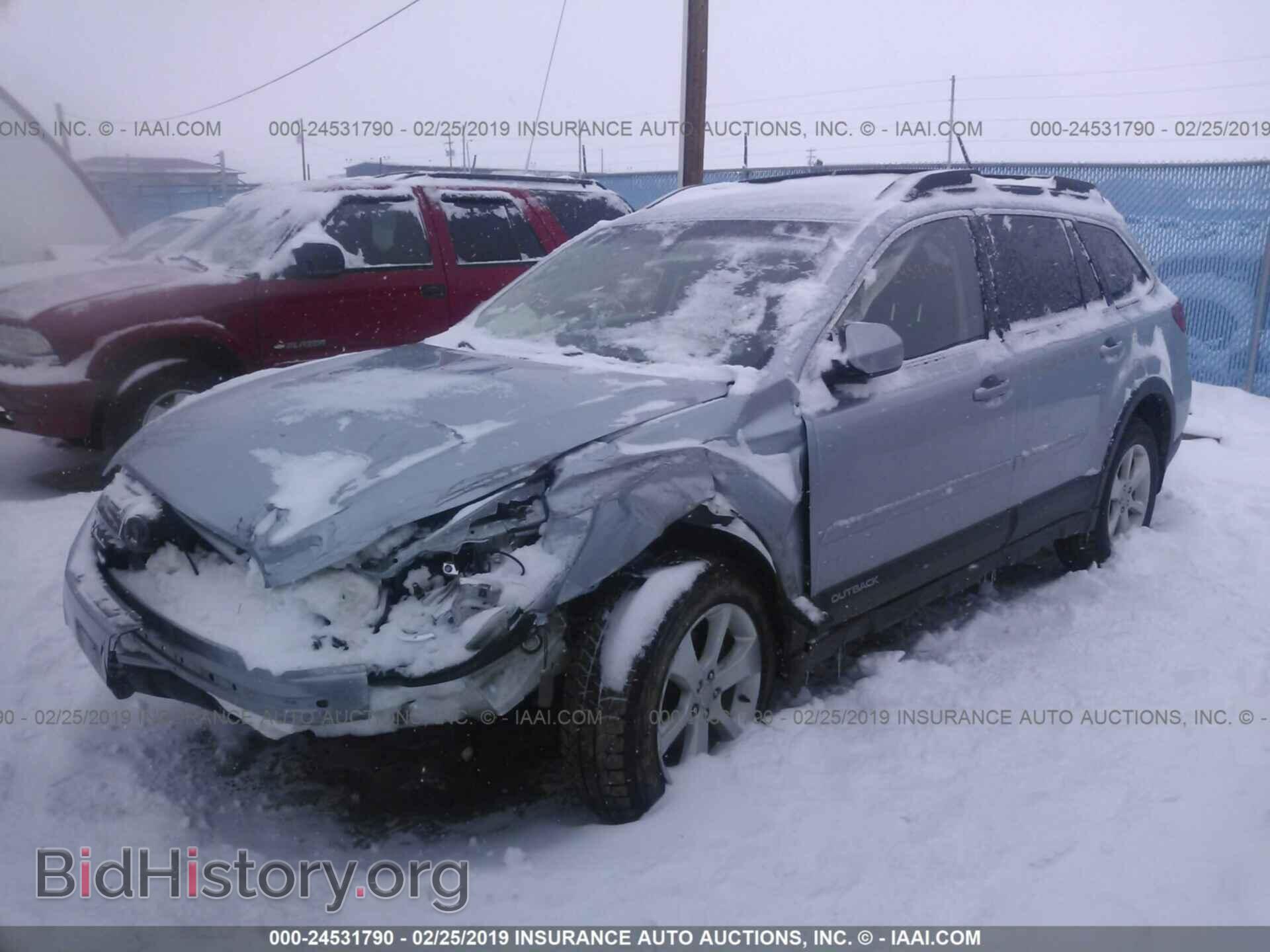 2014 SUBARU OUTBACK - VIN: 4S4BRBCC0E1277406 - Фото 2