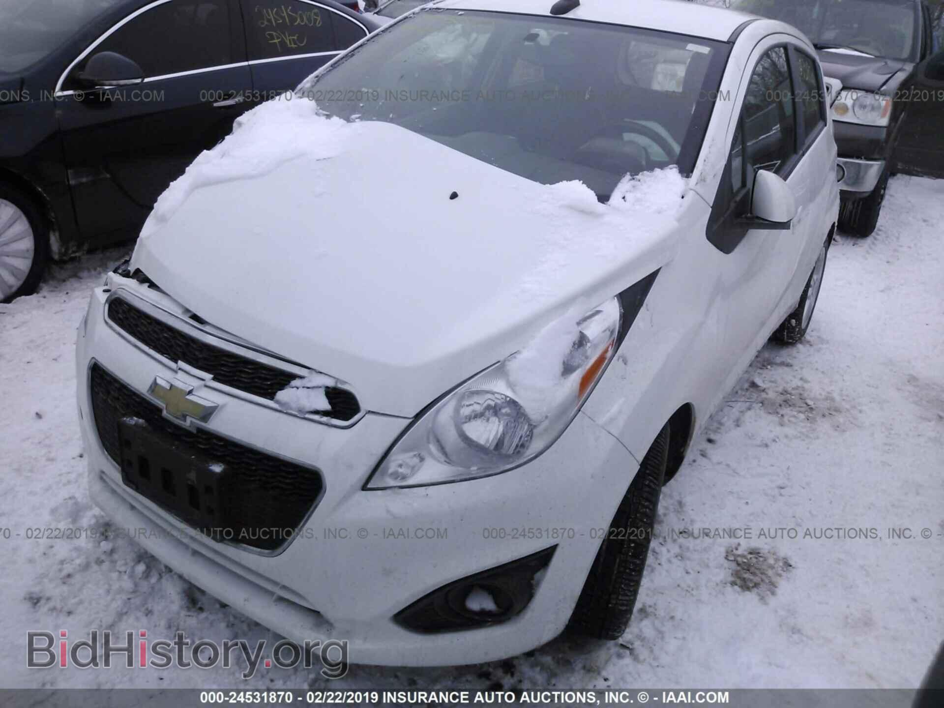 2014 CHEVROLET SPARK - VIN: KL8CD6S95EC454257 - Фото 2