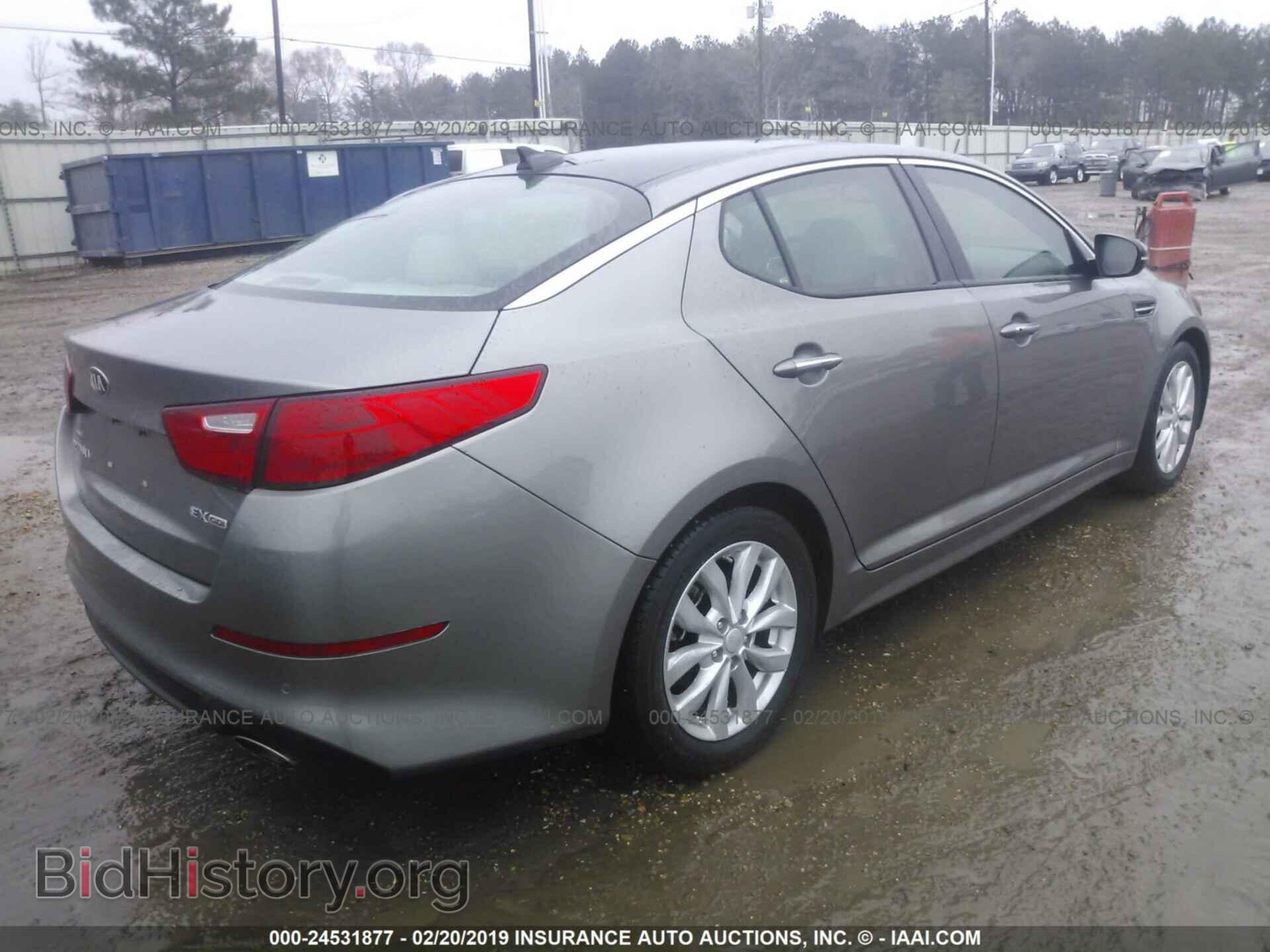 2015 KIA OPTIMA - VIN: 5XXGN4A73FG419471 - Photo 4
