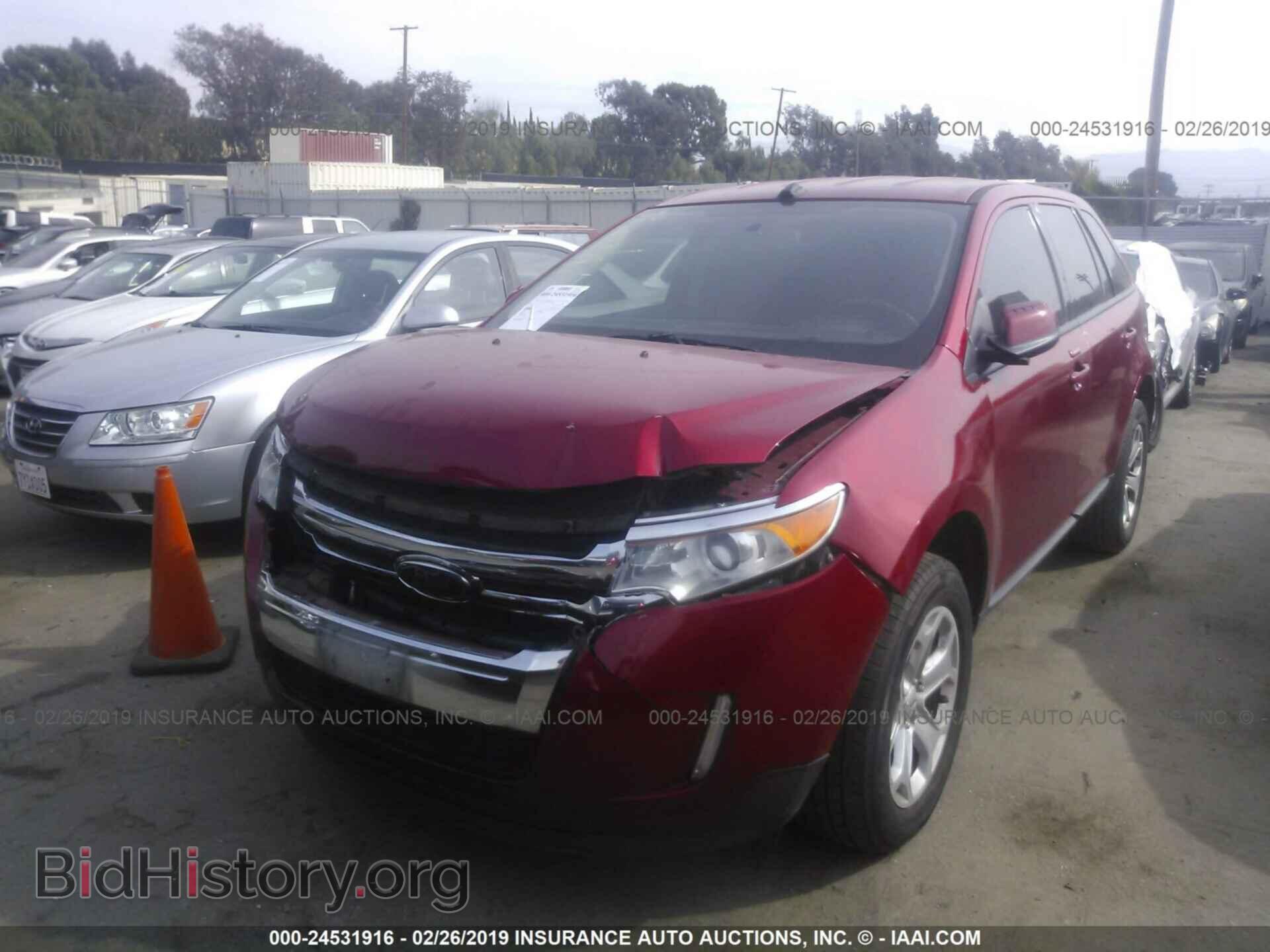 2012 FORD EDGE - VIN: 2FMDK3JC1CBA49762 - Фото 2