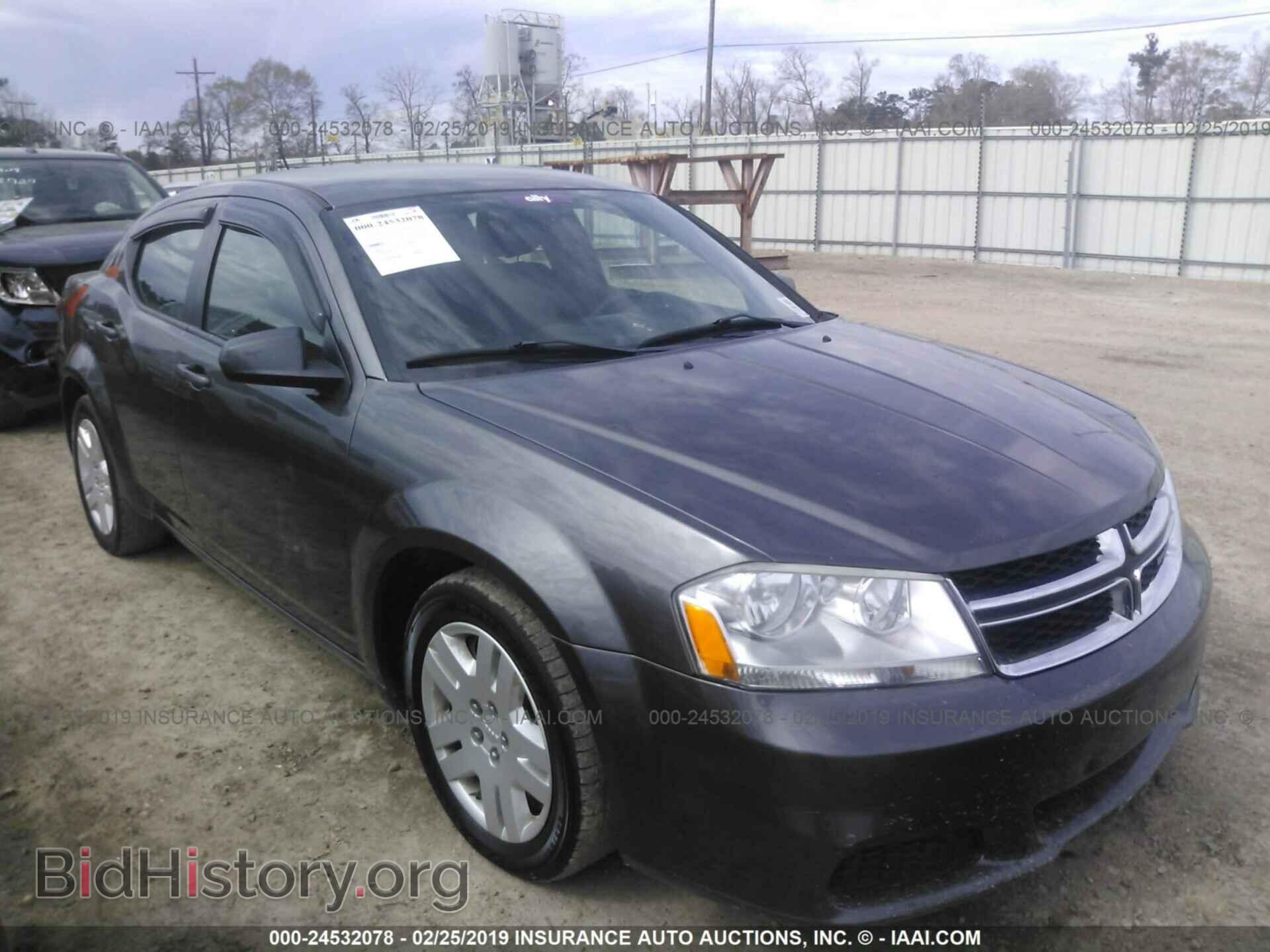 Photo 1C3CDZAB4EN215501 - DODGE AVENGER 2014