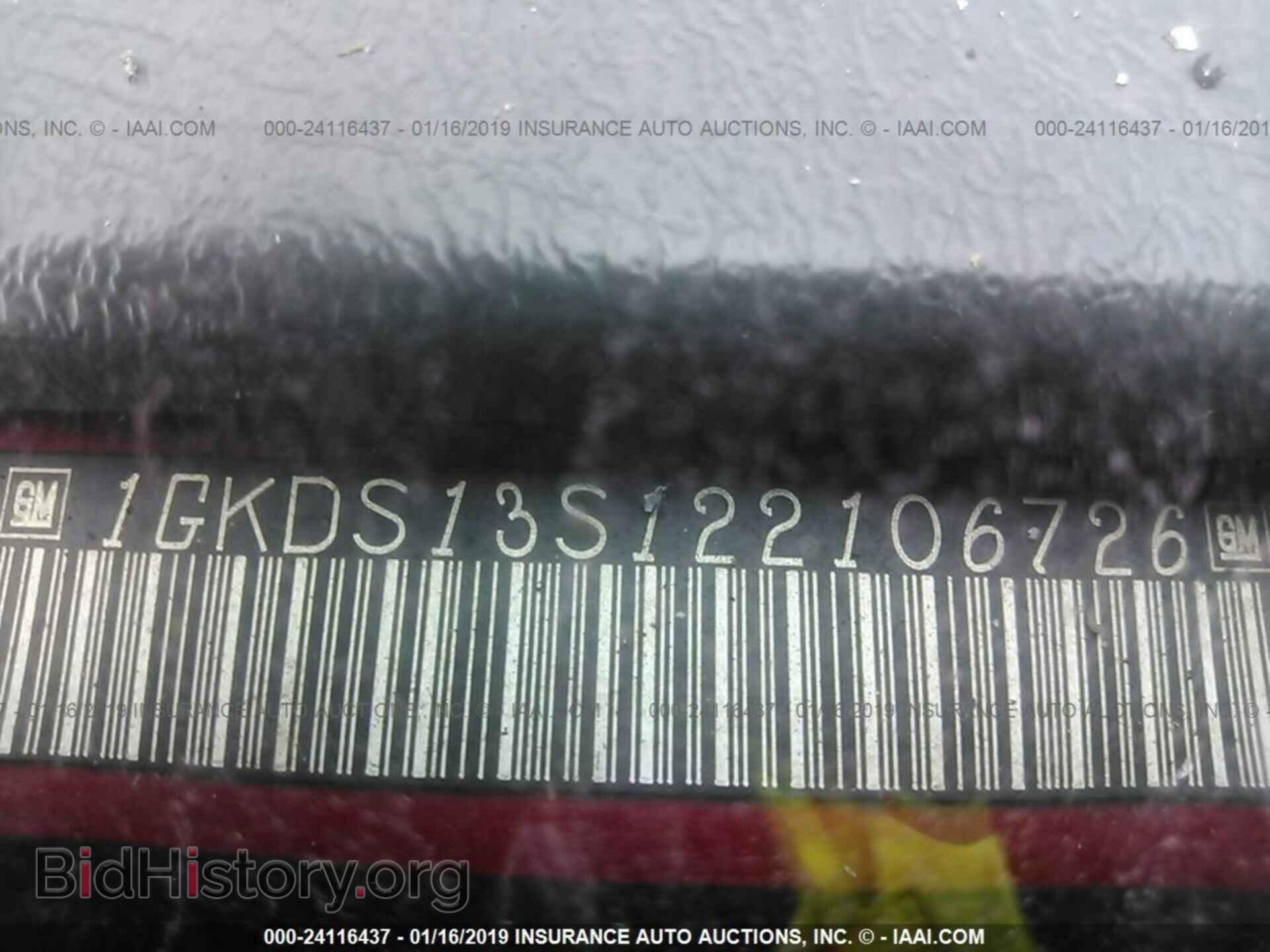 2002 GMC ENVOY - VIN: 1GKDS13S122106726 - Фото 9