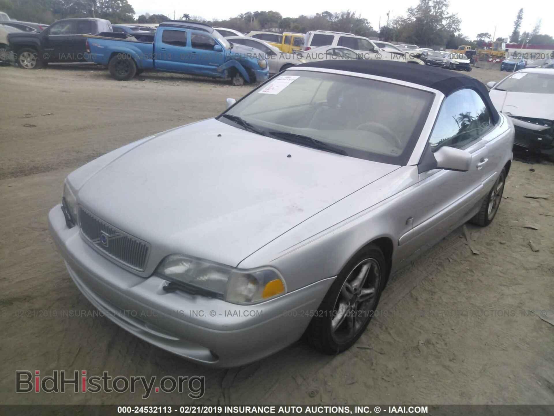 2002 VOLVO C70 - VIN: YV1NC53DX2J026668 - Фото 2