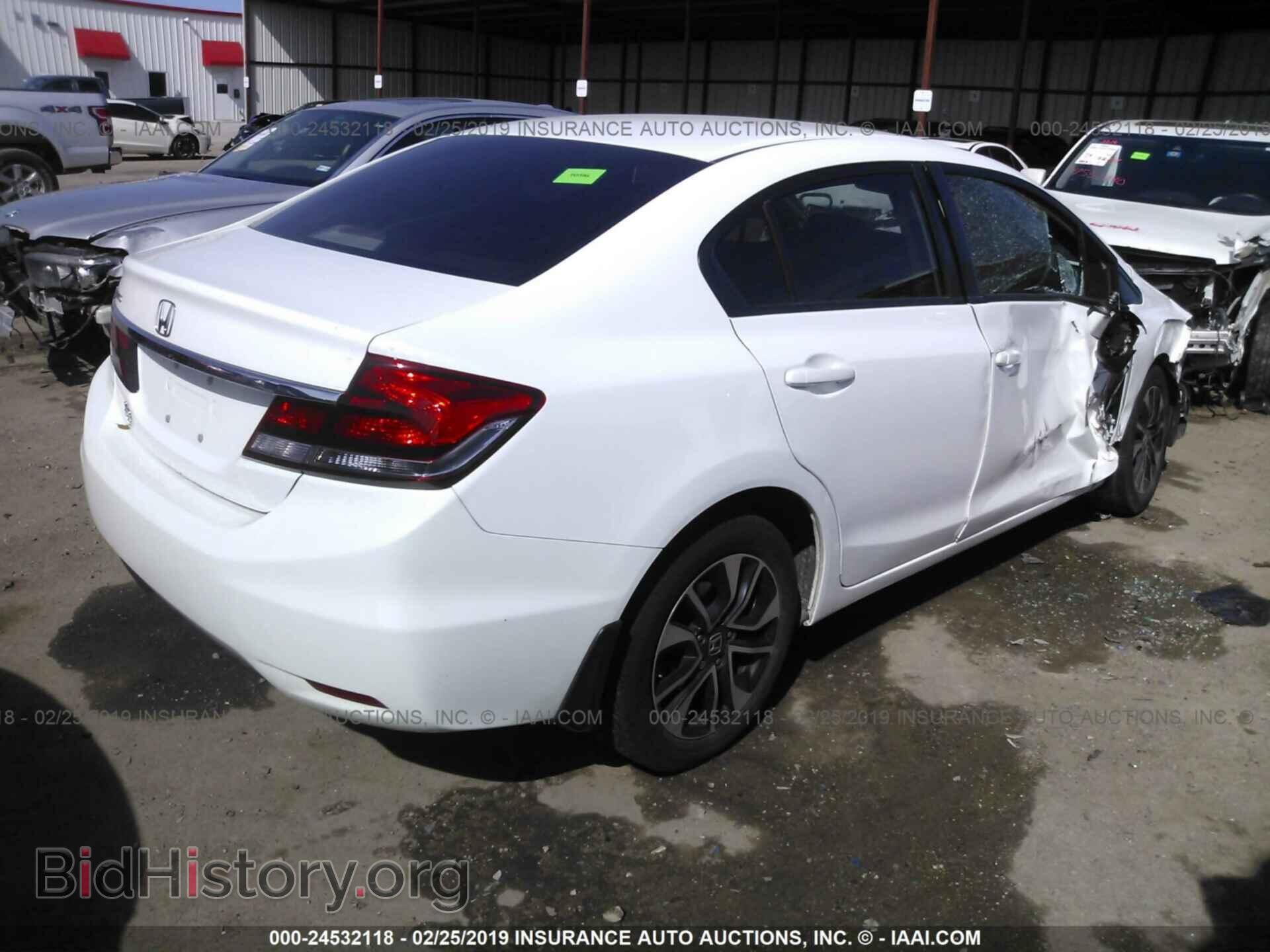 2013 HONDA CIVIC - VIN: 19XFB2F88DE090718 - Фото 4