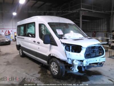2017 Ford TRANSIT T-350, белый — VIN 1FBZX2CM3HKA08417, IAAI