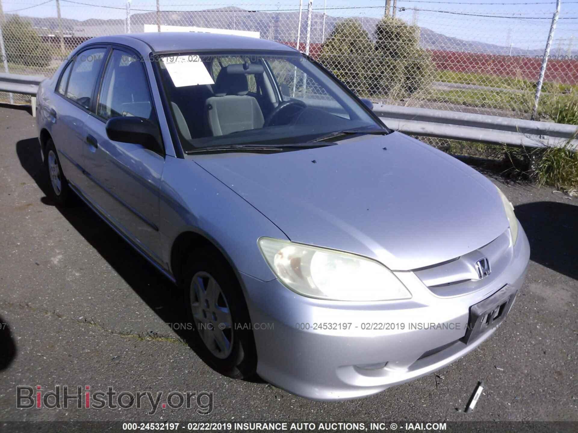 Photo 2HGES15185H541924 - HONDA CIVIC 2005