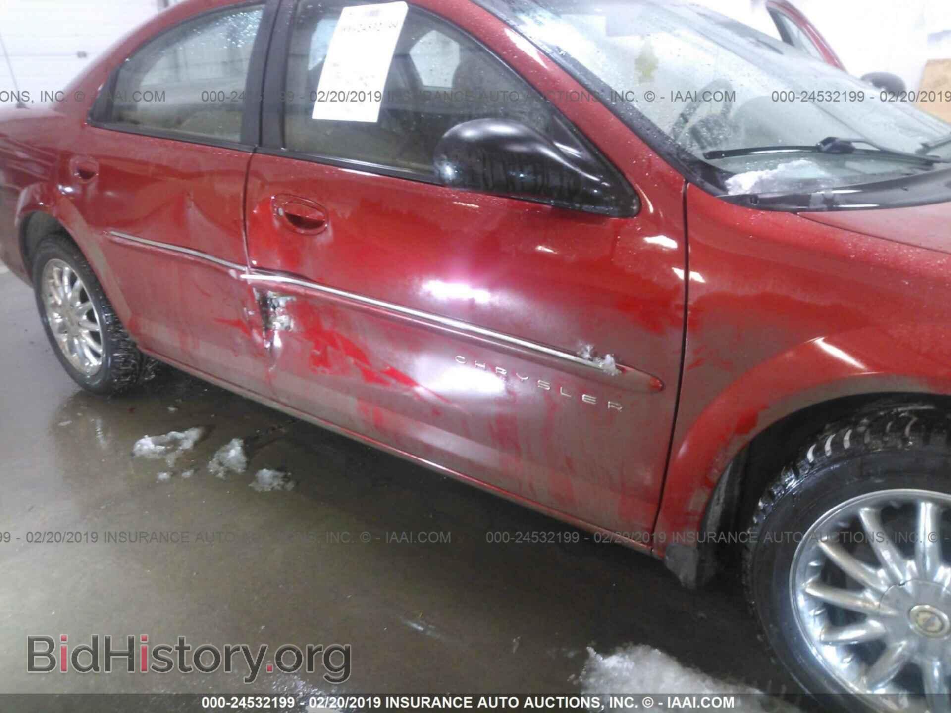 2001 CHRYSLER SEBRING - VIN: 1C3EL56U61N547402 - Фото 6