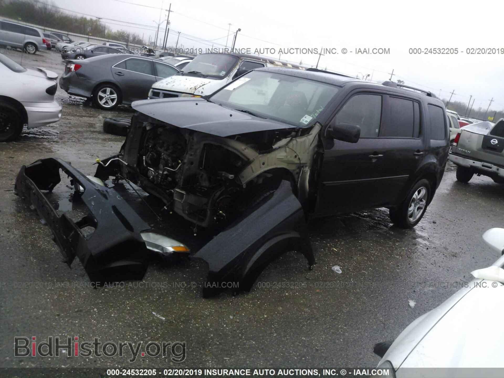2013 HONDA PILOT - VIN: 5FNYF3H65DB017931 - Фото 2
