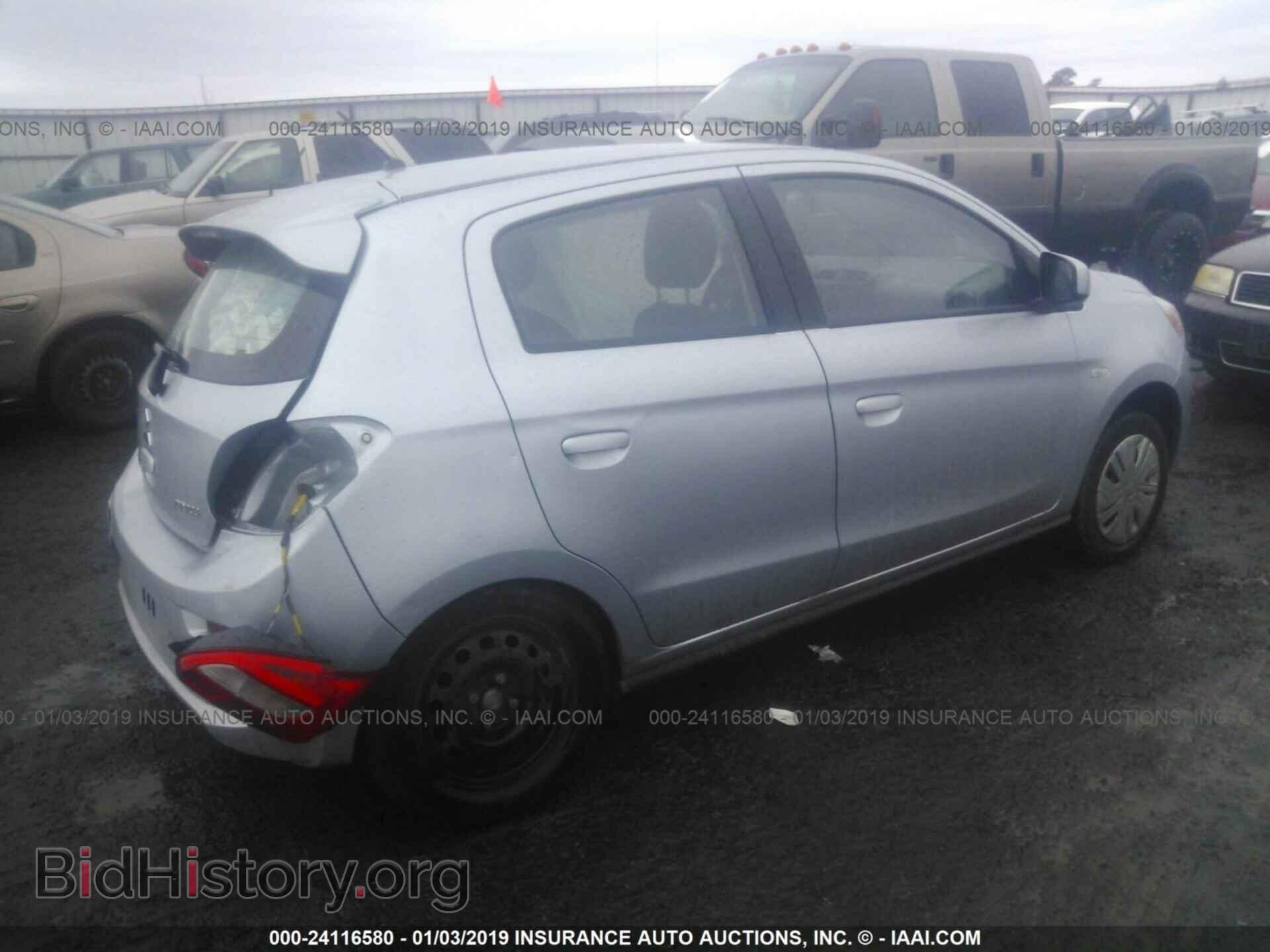 2017 MITSUBISHI MIRAGE - VIN: ML32A3HJ1HH006121 - Фото 4
