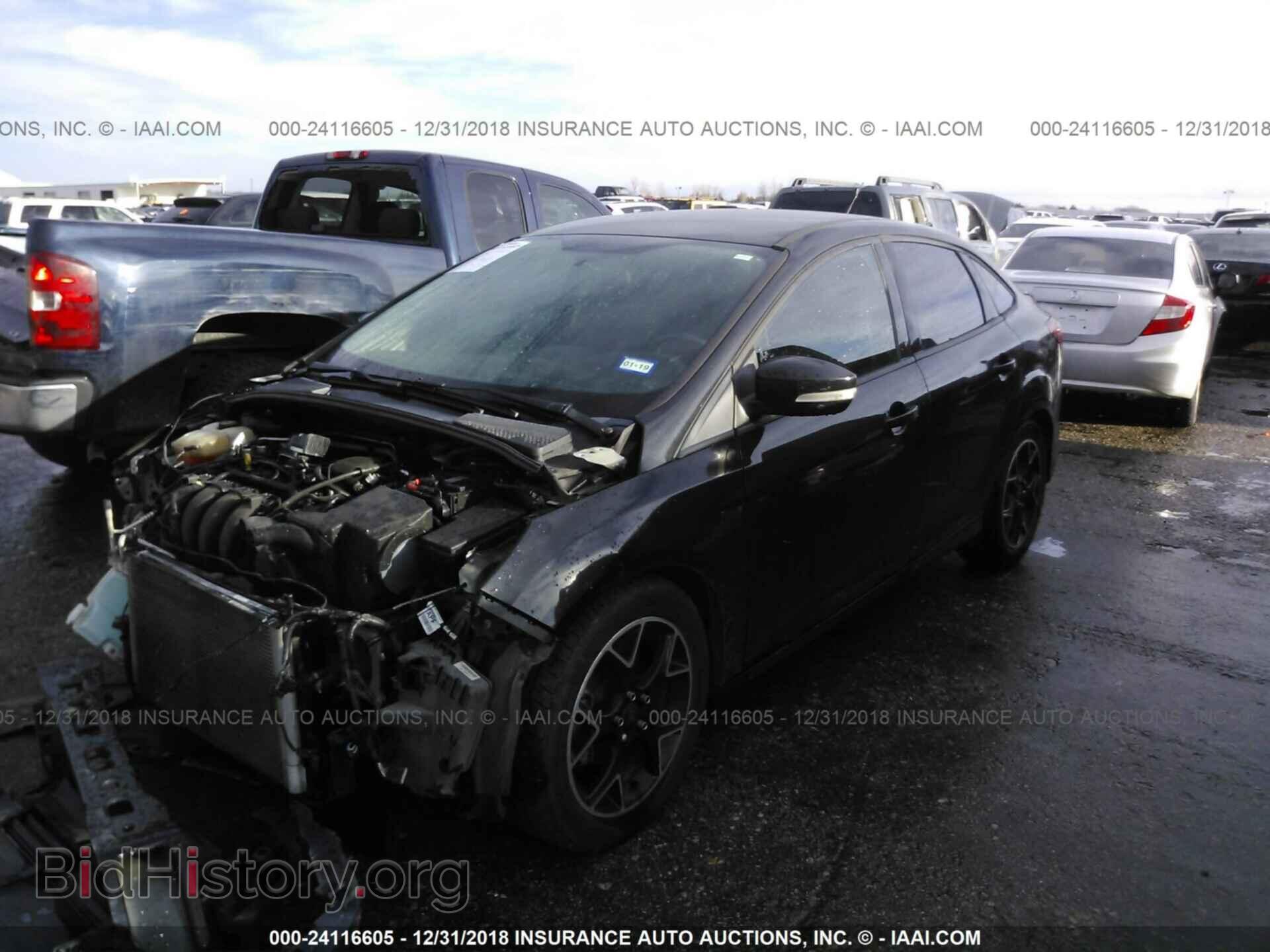 2013 FORD FOCUS - VIN: 1FADP3F29DL372356 - Фото 2