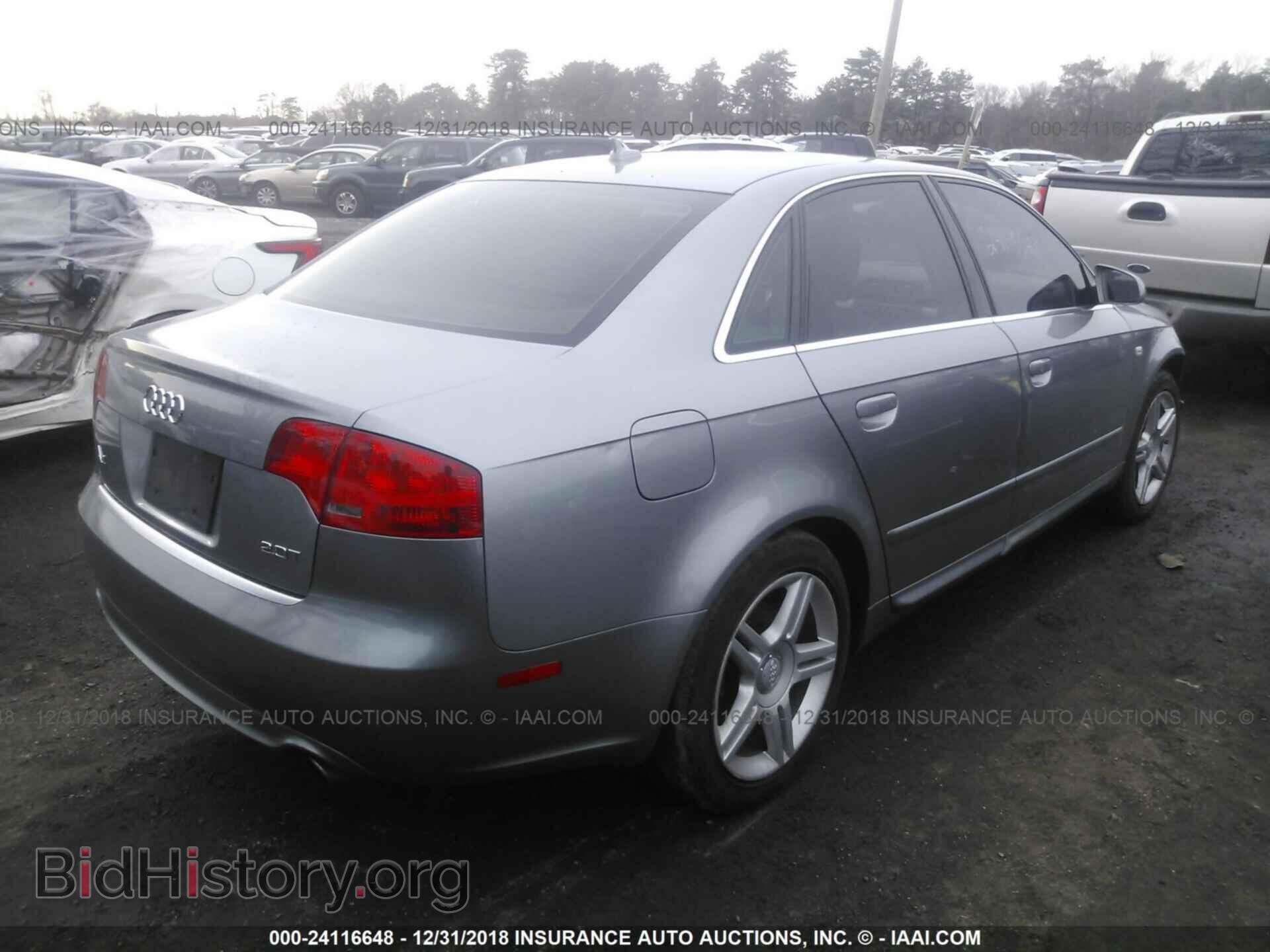 2008 AUDI A4 - VIN: WAUAF78E48A040645 - Photo 4