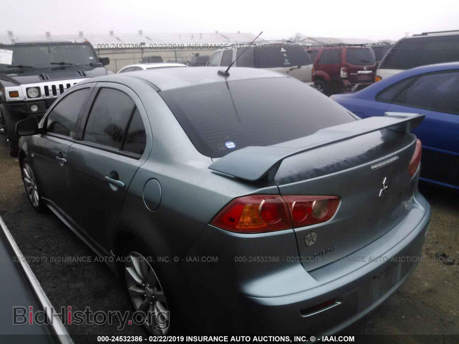 2008 MITSUBISHI LANCER - VIN: JA3AU86U38U044563 - Фото 3