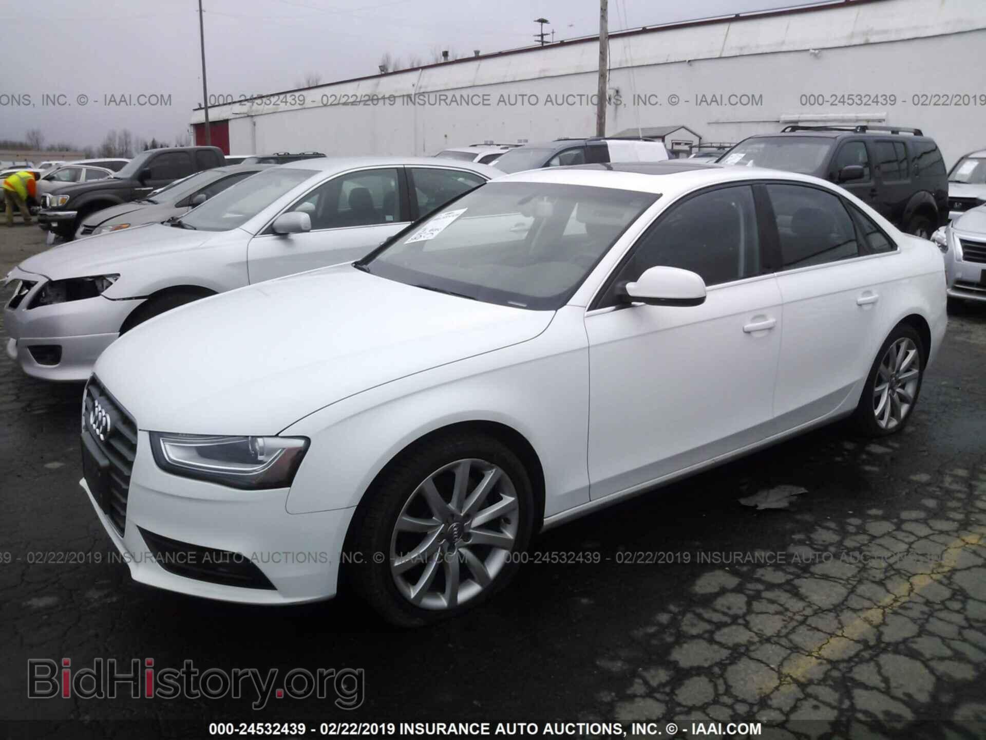 2013 AUDI A4 - VIN: WAUFFAFL4DN020578 - Фото 2