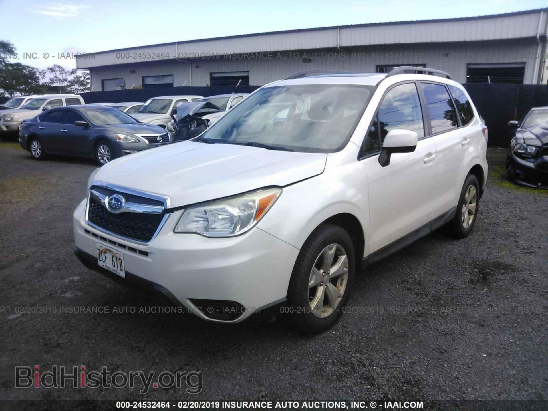 2014 SUBARU FORESTER - VIN: JF2SJADC4EH544690 - Фото 2