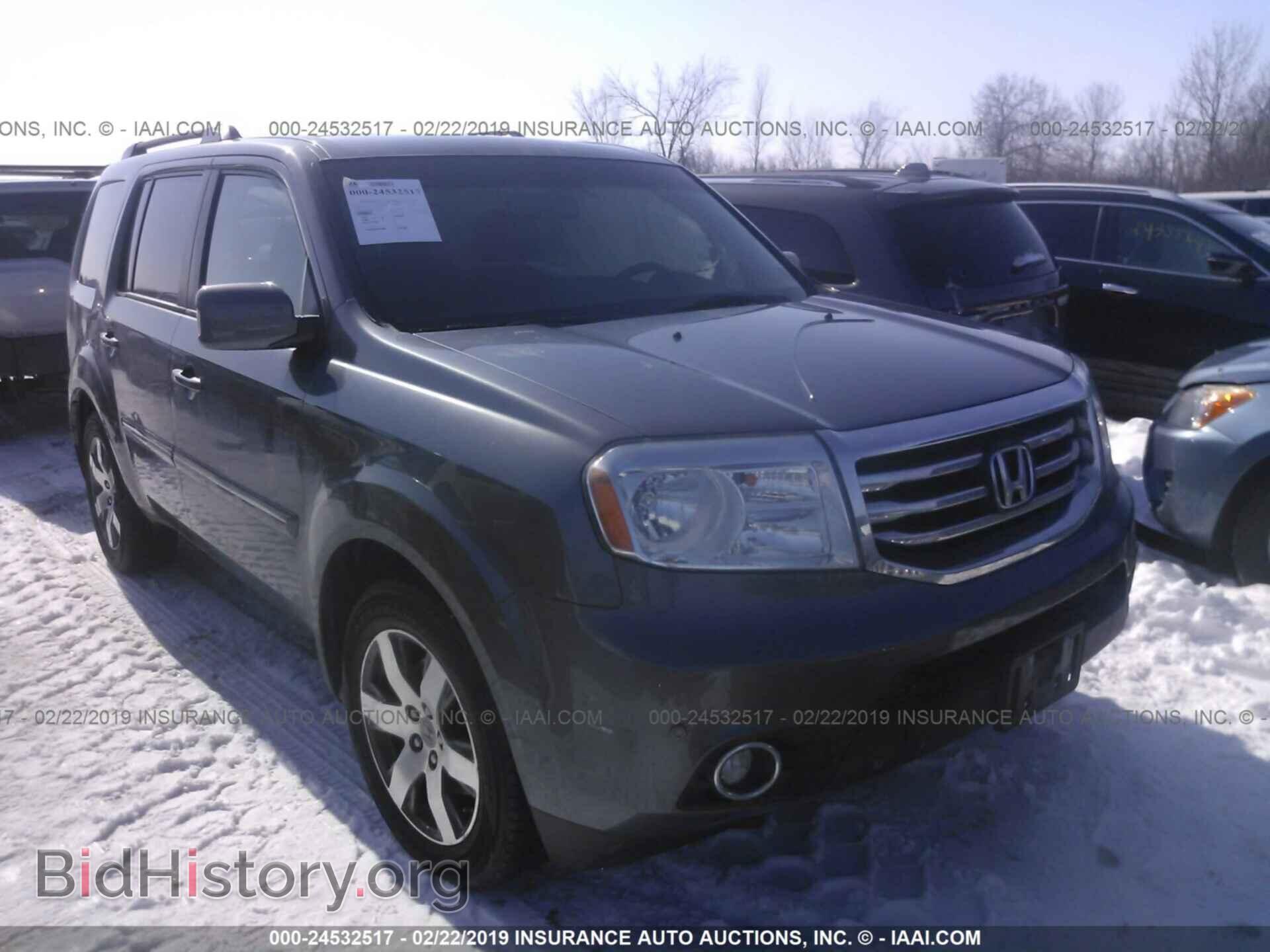 Фотография 5FNYF4H97CB027925 - HONDA PILOT 2012