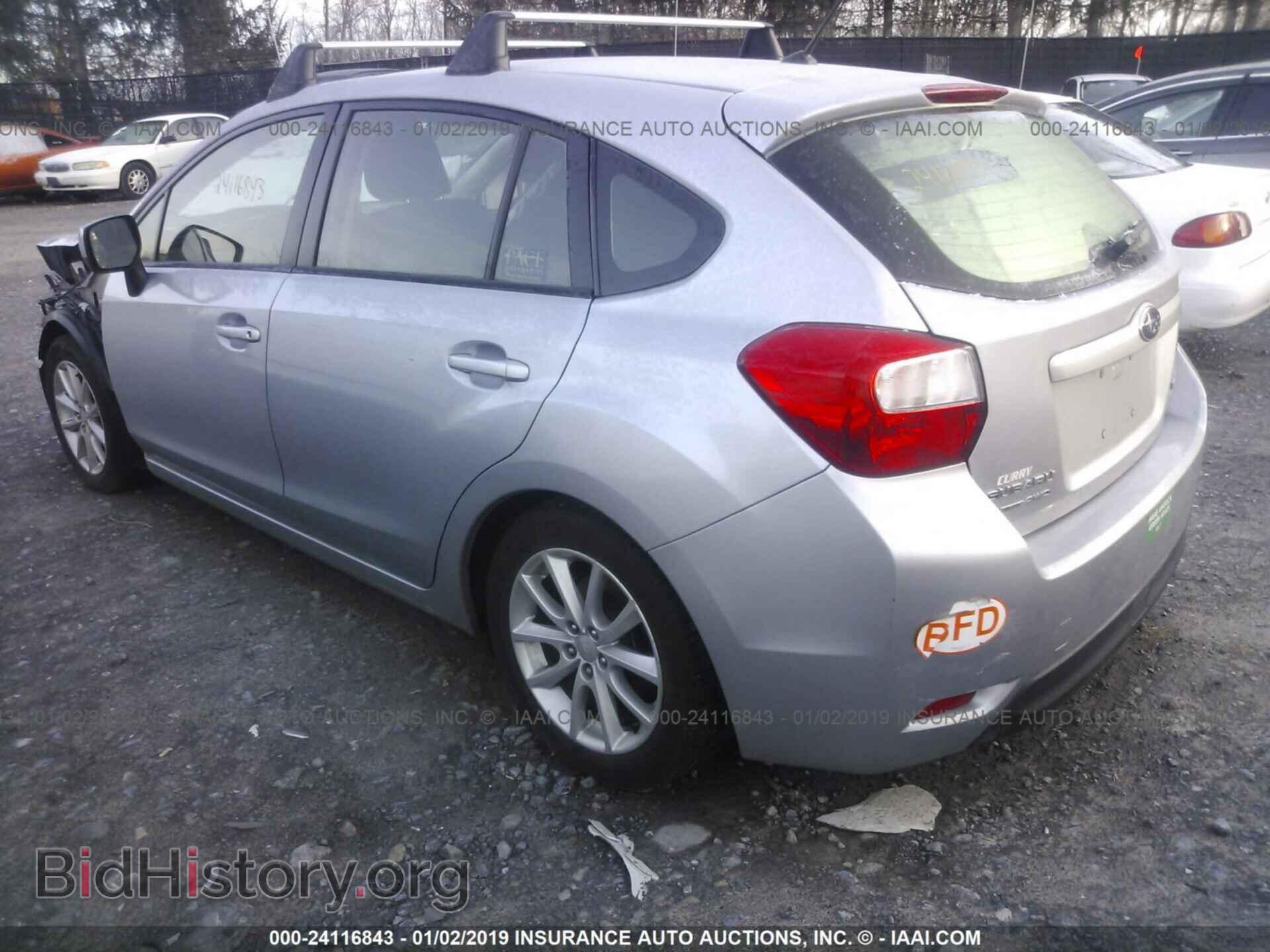2014 SUBARU IMPREZA - VIN: JF1GPAC62E8281961 - Фото 3