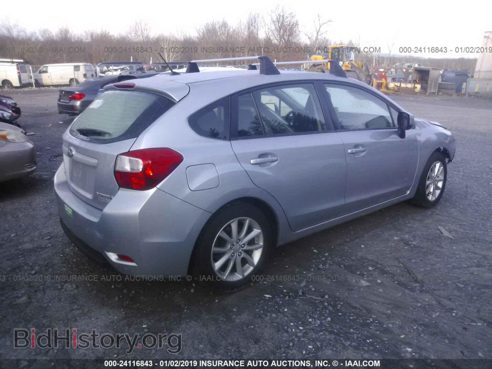 2014 SUBARU IMPREZA - VIN: JF1GPAC62E8281961 - Фото 4