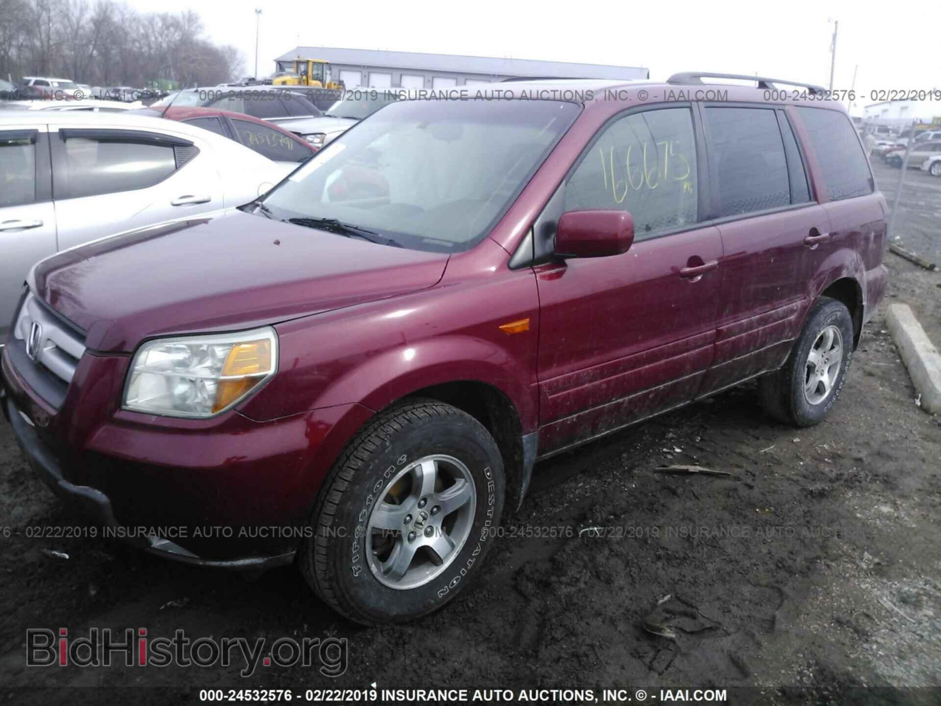 2006 HONDA PILOT - VIN: 5FNYF18536B022740 - Фото 2