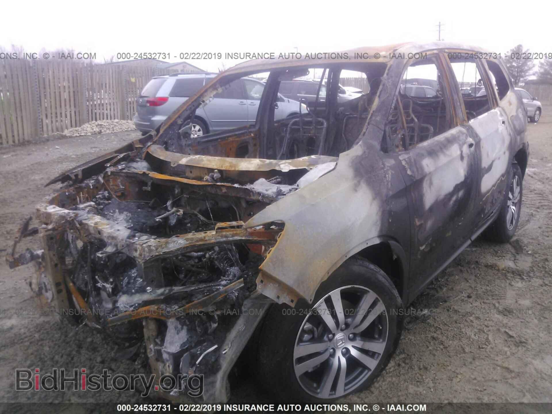 2017 HONDA PILOT - VIN: 5FNYF6H51HB072732 - Фото 2