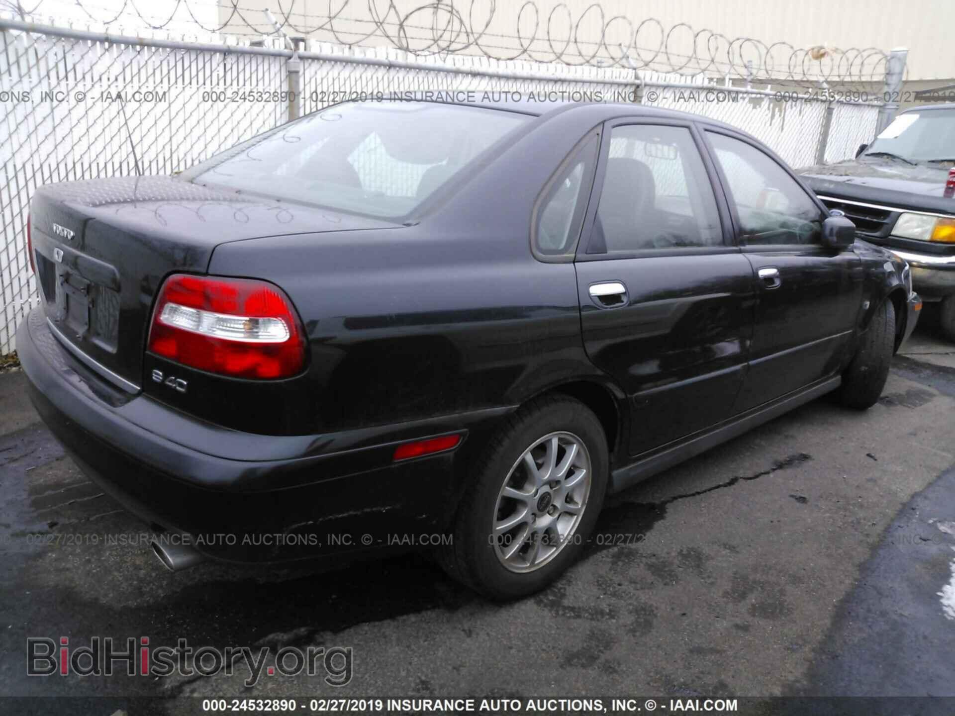2003 VOLVO S40 - VIN: YV1VS27503F961657 - Фото 4