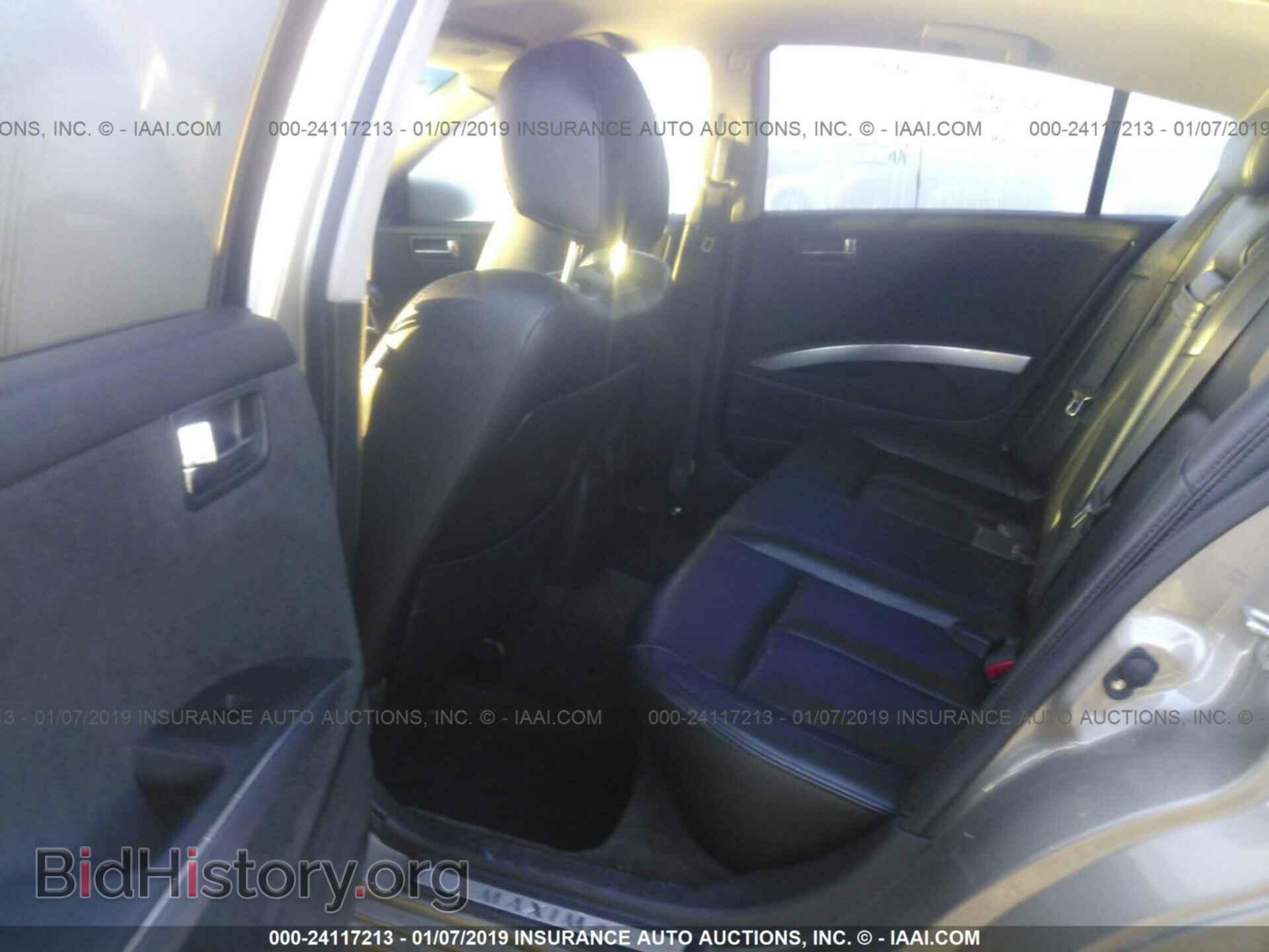 2008 NISSAN MAXIMA - VIN: 1N4BA41E08C823728 - Фото 8