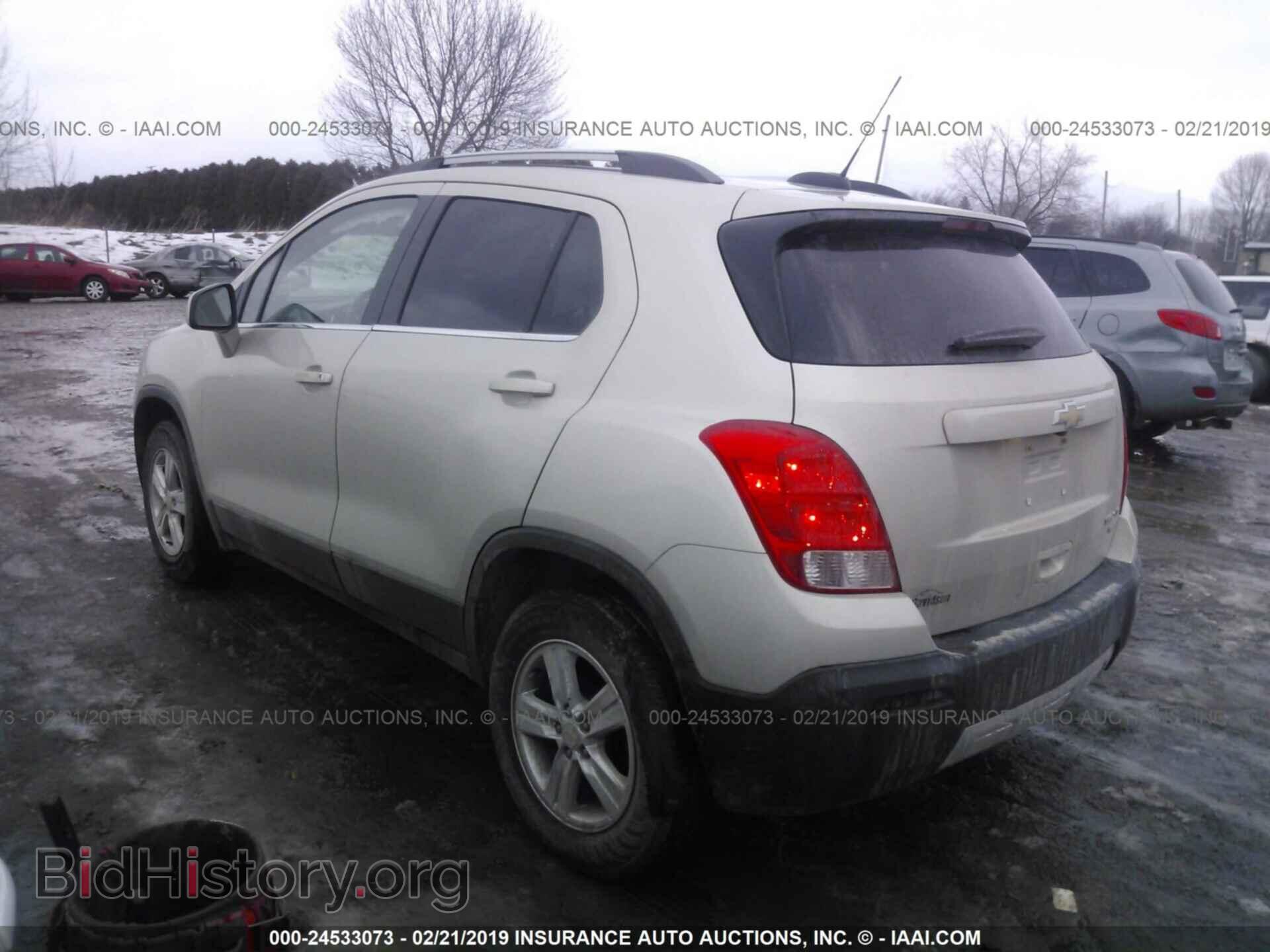 2016 CHEVROLET TRAX - VIN: 3GNCJPSB7GL115233 - Фото 3