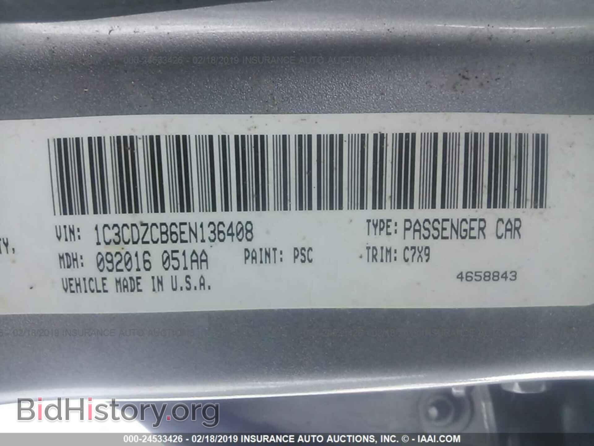 2014 DODGE AVENGER - VIN: 1C3CDZCB6EN136408 - Photo 9