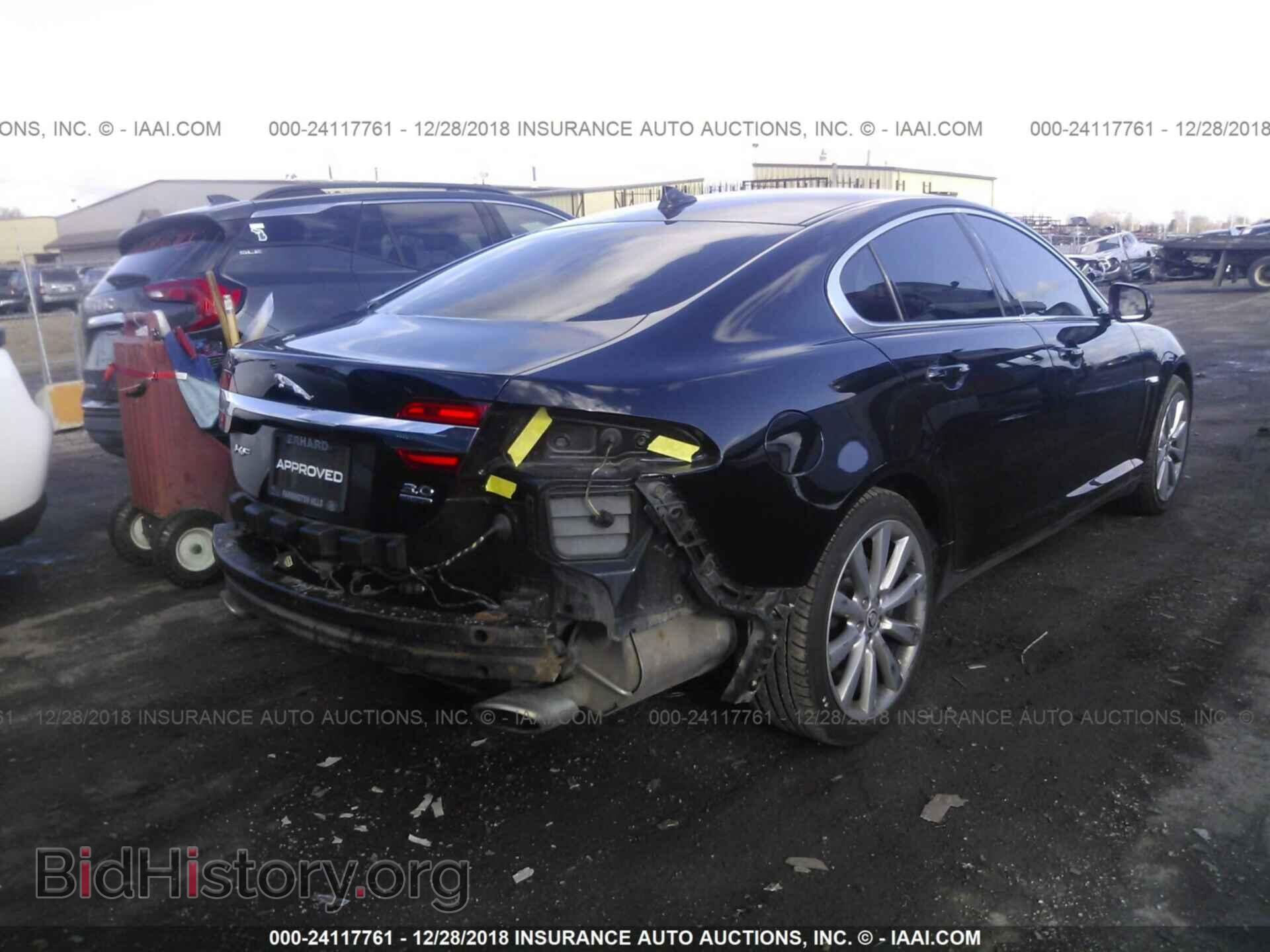 2013 JAGUAR XF - VIN: SAJWJ0EFXD8S85738 - Фото 4