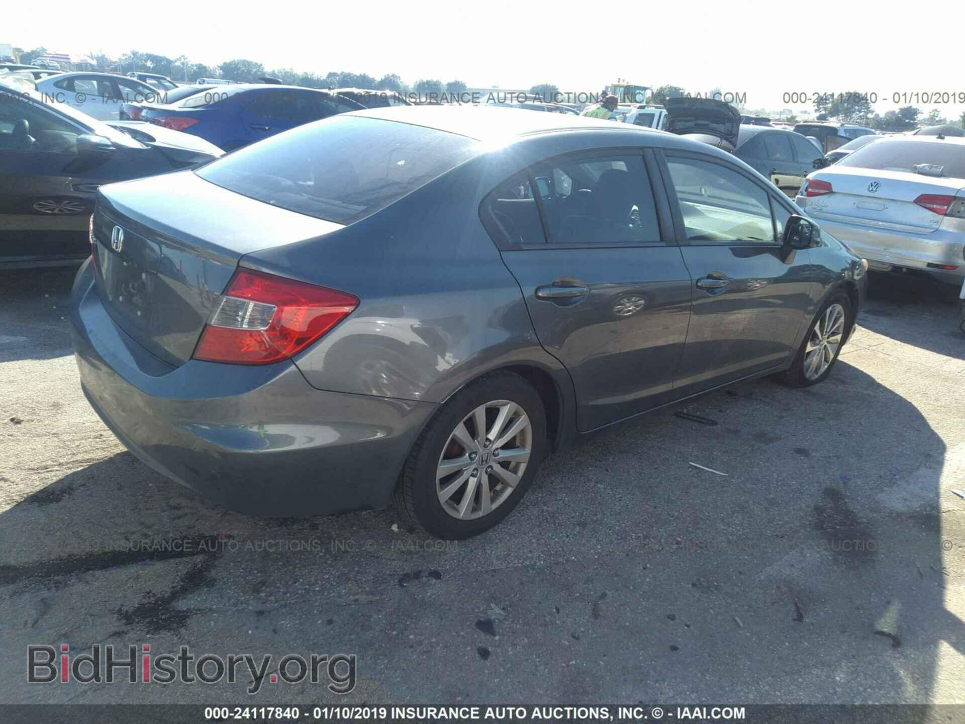 2012 HONDA CIVIC - VIN: 19XFB2F52CE039817 - Фото 4