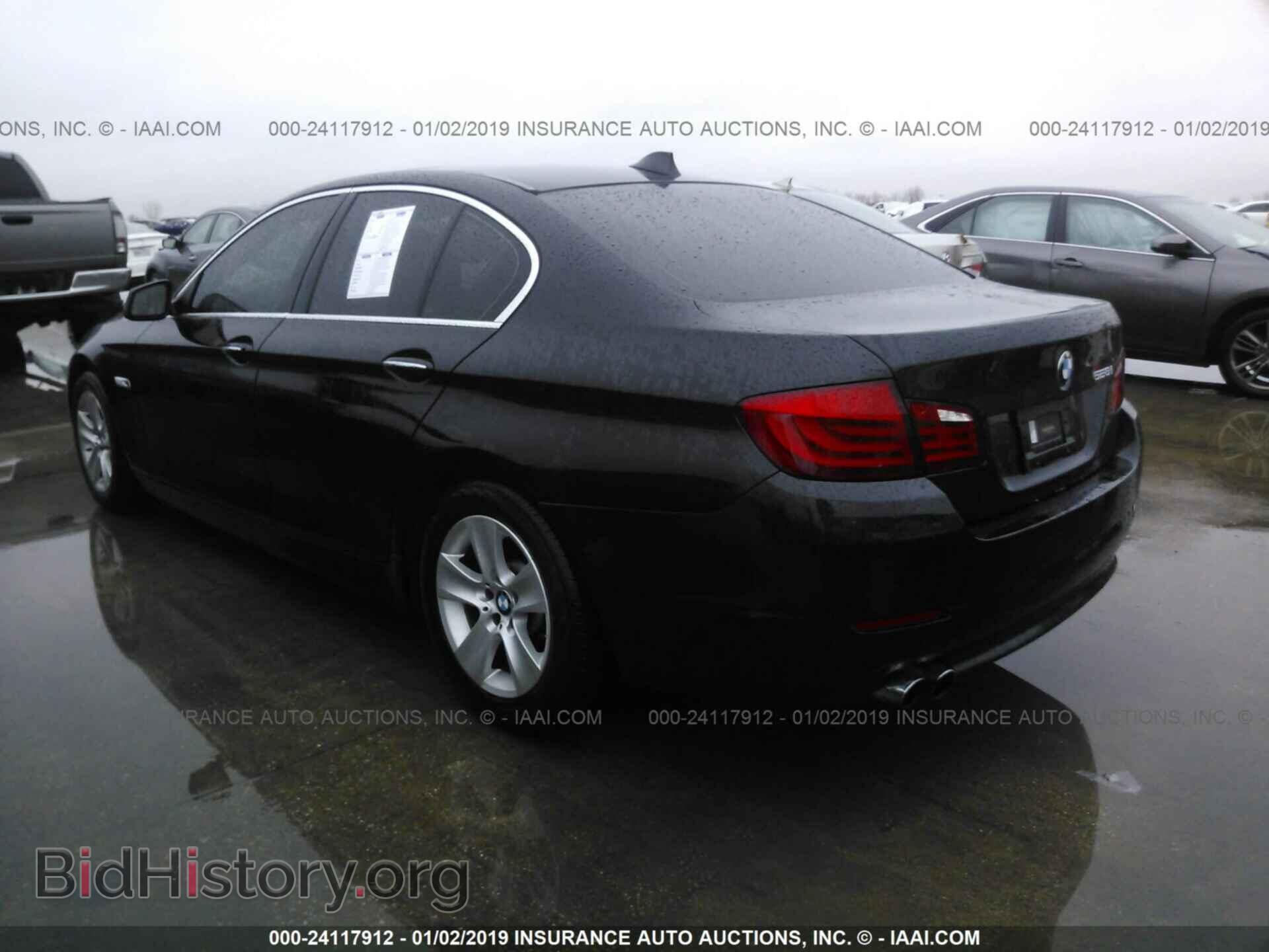 2012 BMW 528 - VIN: WBAXG5C5XCDX04036 - Фото 3
