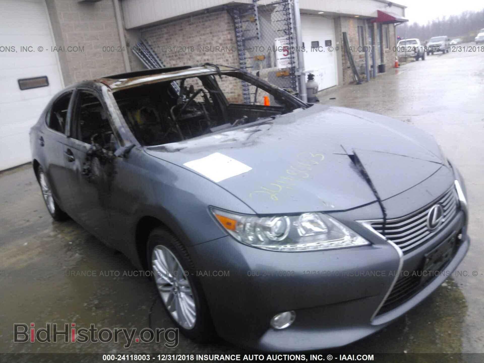 Photo JTHBK1GG6D2061308 - LEXUS ES 2013
