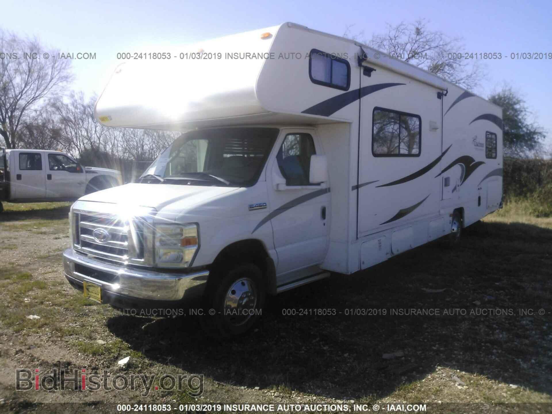 2010 FORD ECONOLINE - VIN: 1FDXE45S68DB42760 - Фото 2