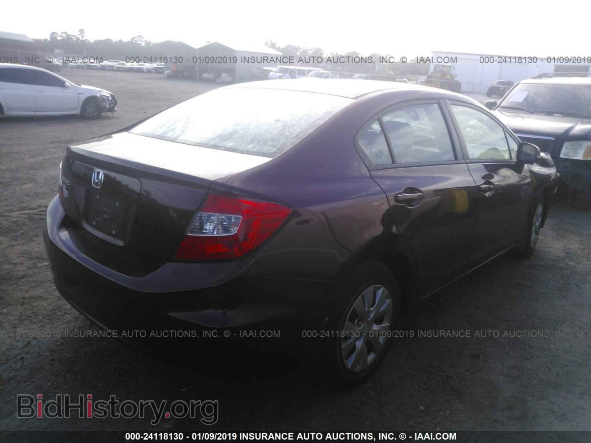 2012 HONDA CIVIC - VIN: 2HGFB2F50CH582993 - Photo 4