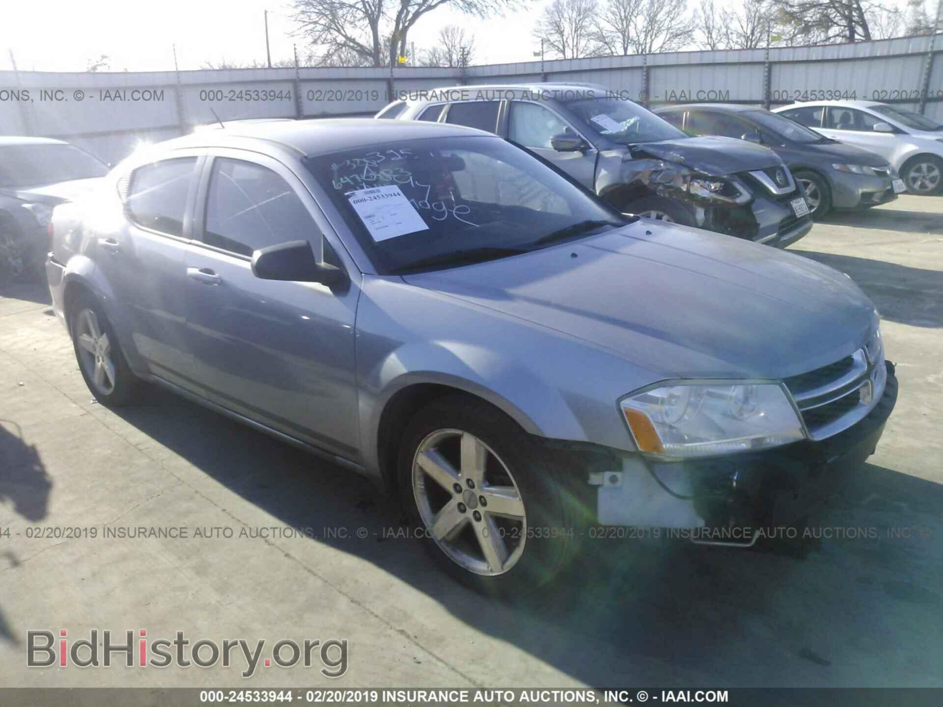 Фотография 1C3CDZAB4DN664708 - DODGE AVENGER 2013