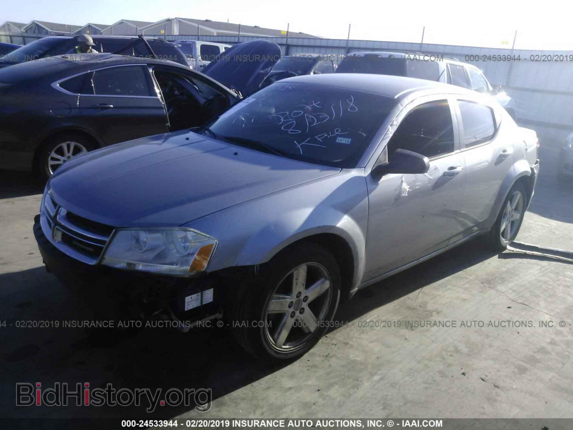 2013 DODGE AVENGER - VIN: 1C3CDZAB4DN664708 - Фото 2