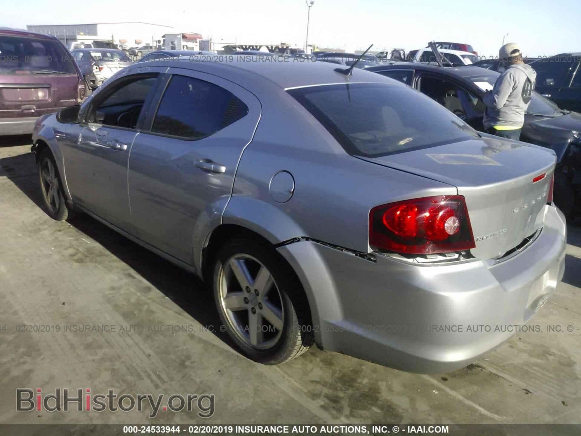 2013 DODGE AVENGER - VIN: 1C3CDZAB4DN664708 - Фото 3