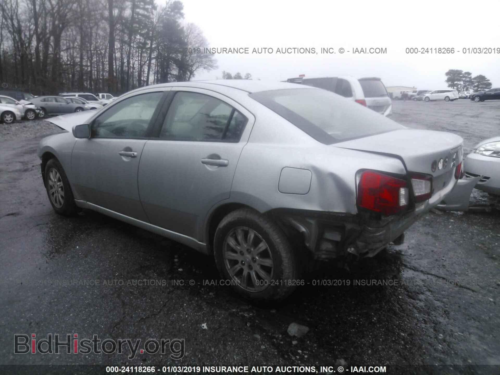 2009 MITSUBISHI GALANT - VIN: 4A3AB36F39E042848 - Фото 3