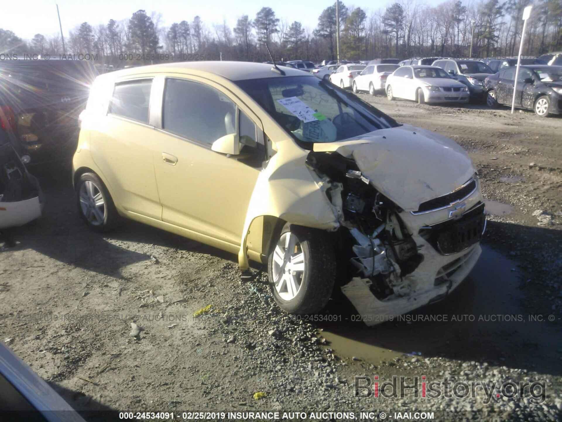 Photo KL8CD6S99DC553016 - CHEVROLET SPARK 2013