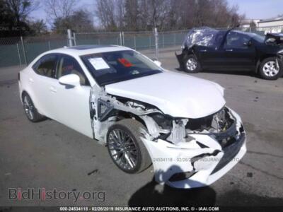 2014 Lexus IS, white — VIN JTHBF1D21E5002017, IAAI