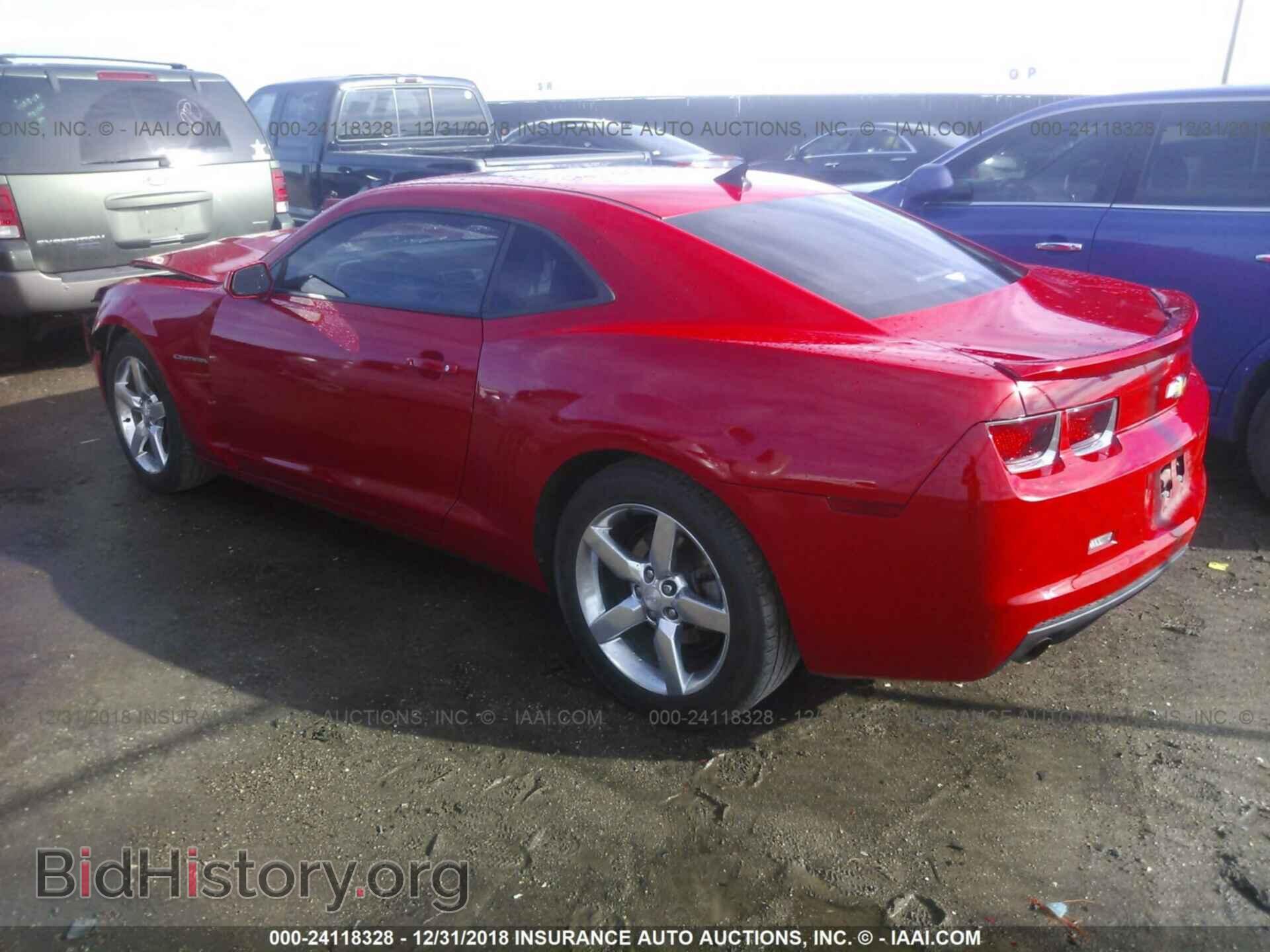 2012 CHEVROLET CAMARO - VIN: 2G1FB1E3XC9130481 - Фото 3
