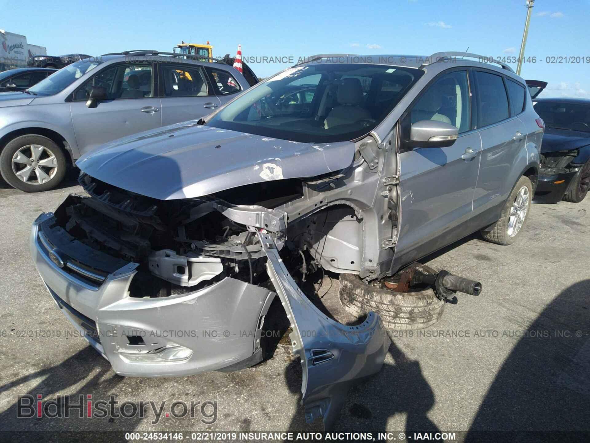2014 FORD ESCAPE - VIN: 1FMCU0JX3EUC38983 - Фото 2
