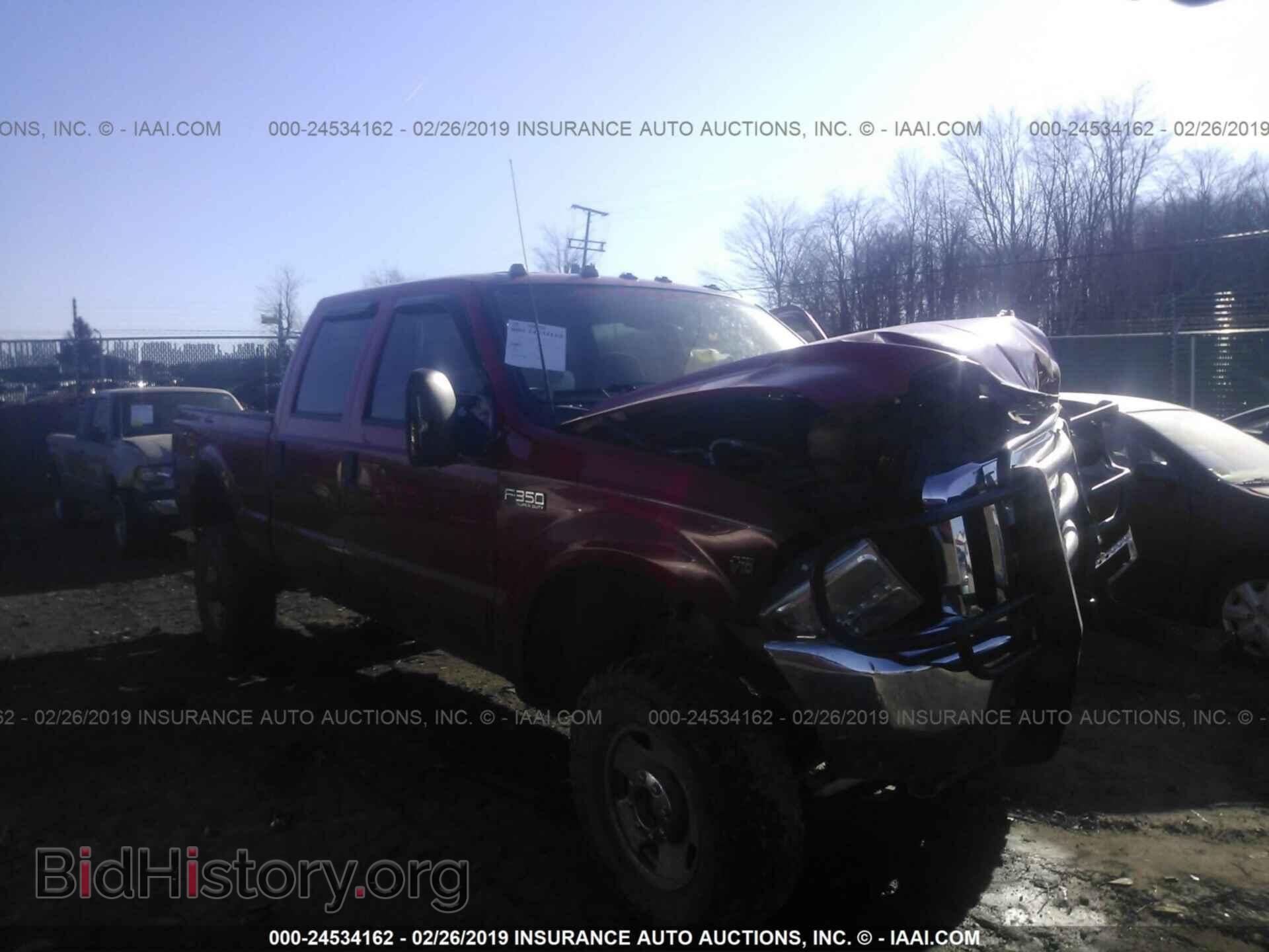 Photo 1FTSW31SX2EA51102 - FORD F350 2002