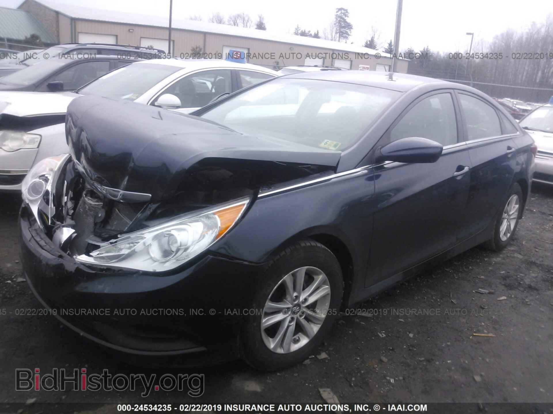 2014 HYUNDAI SONATA - VIN: 5NPEB4AC0EH888095 - Фото 2
