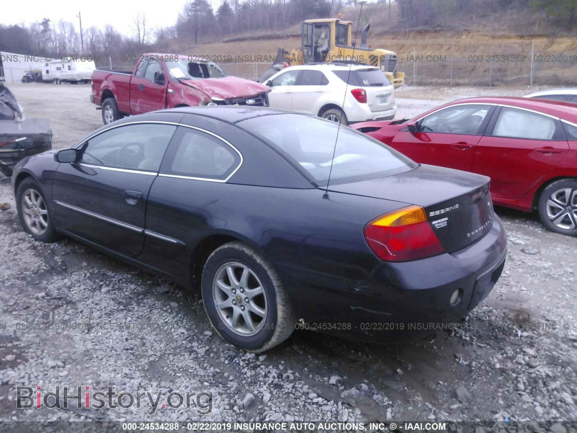 2002 CHRYSLER SEBRING - VIN: 4C3AG42H72E148200 - Photo 3