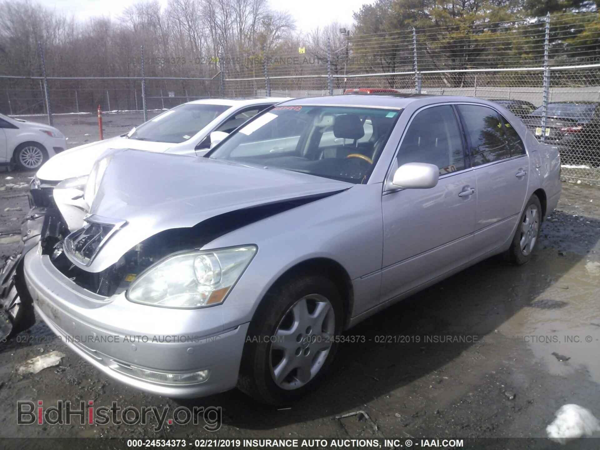 2004 LEXUS LS - VIN: JTHBN36F140163610 - Фото 2