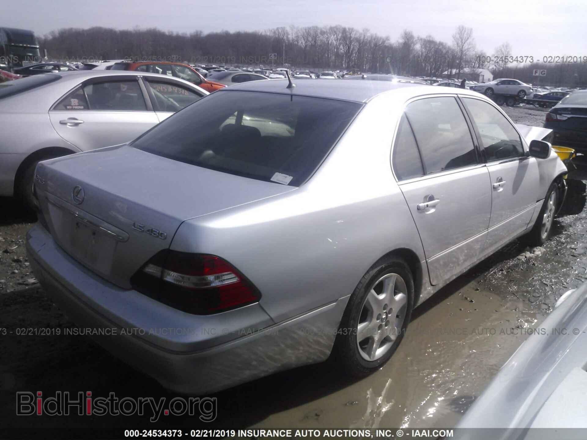 2004 LEXUS LS - VIN: JTHBN36F140163610 - Фото 4