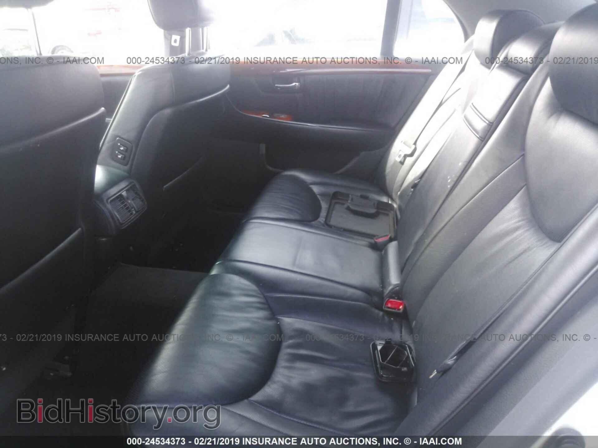 2004 LEXUS LS - VIN: JTHBN36F140163610 - Фото 8