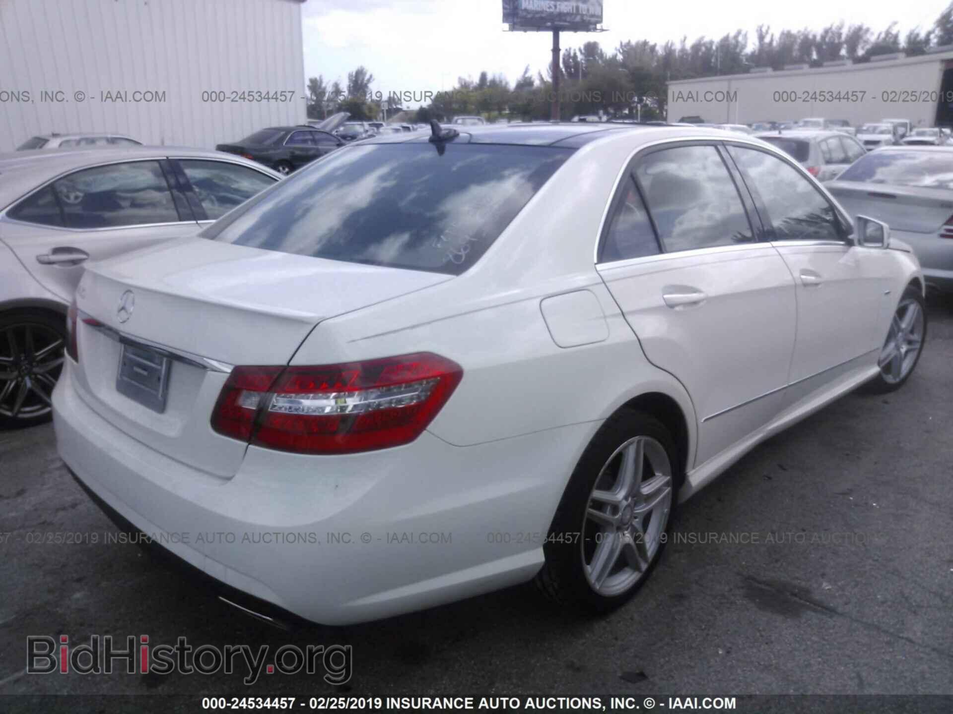 2012 MERCEDES-BENZ E - VIN: WDDHF5KB4CA588695 - Фото 4