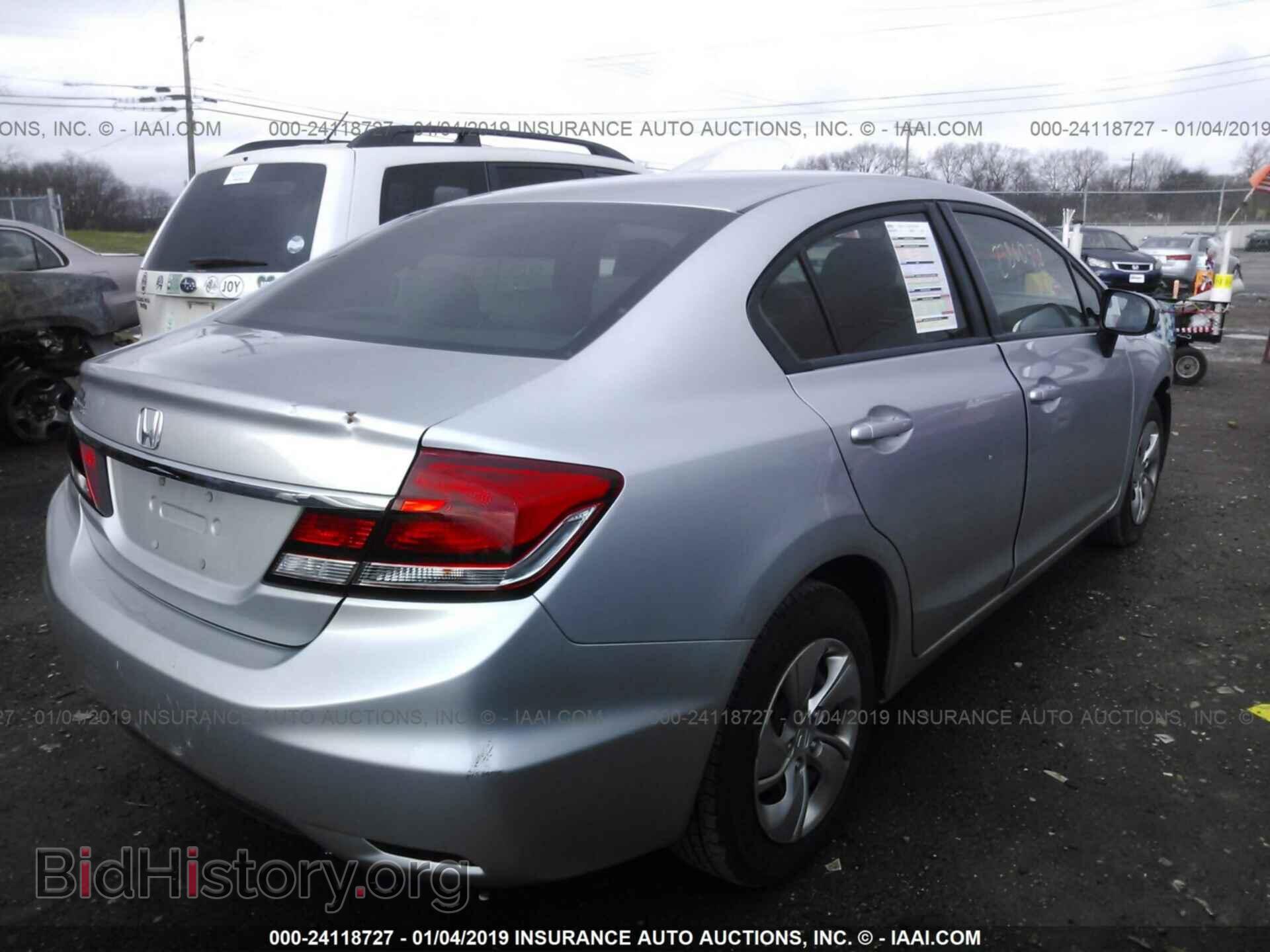 2014 HONDA CIVIC - VIN: 19XFB2F57EE014964 - Фото 4