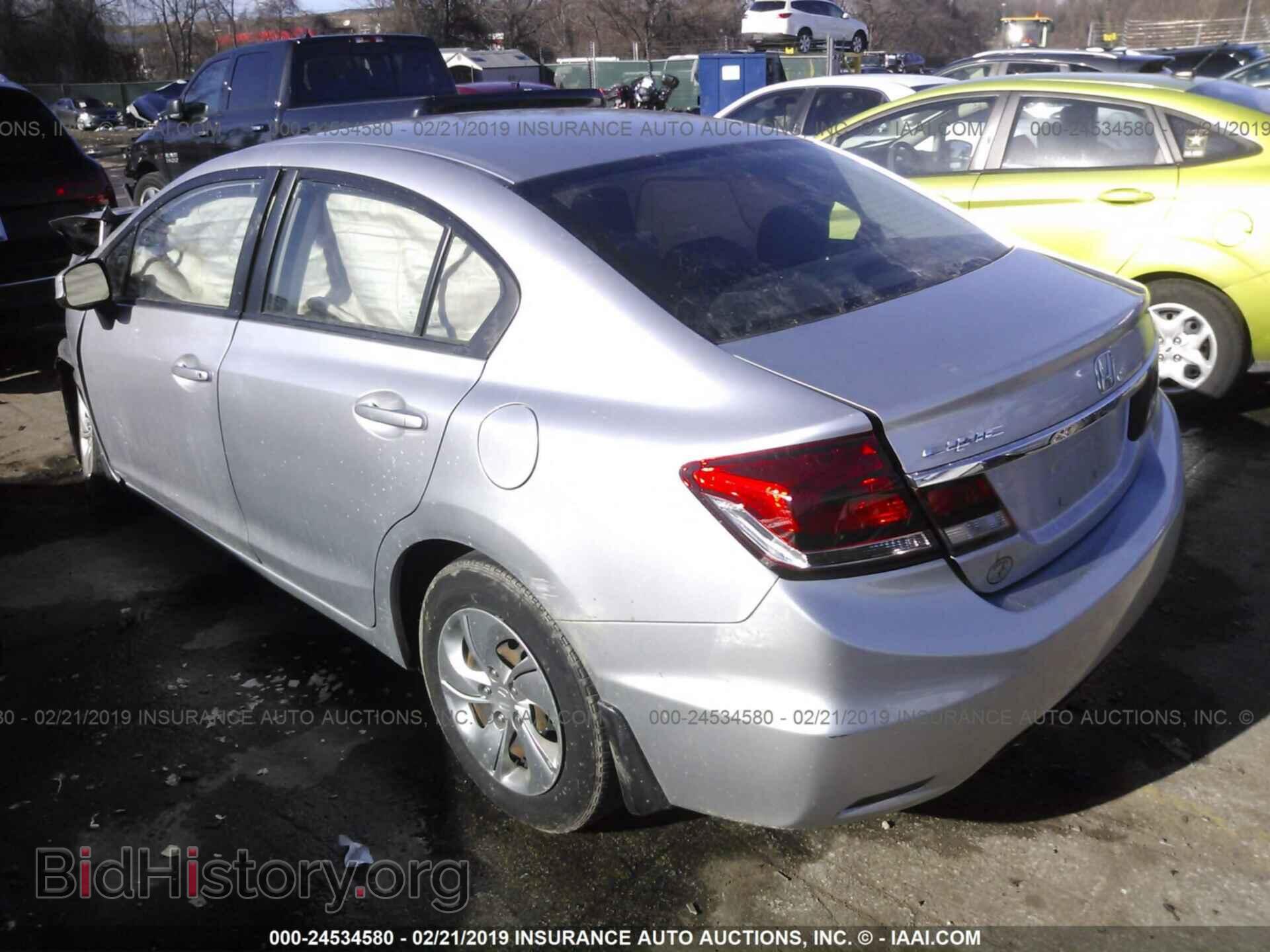 2013 HONDA CIVIC - VIN: 19XFB2F52DE245110 - Фото 3